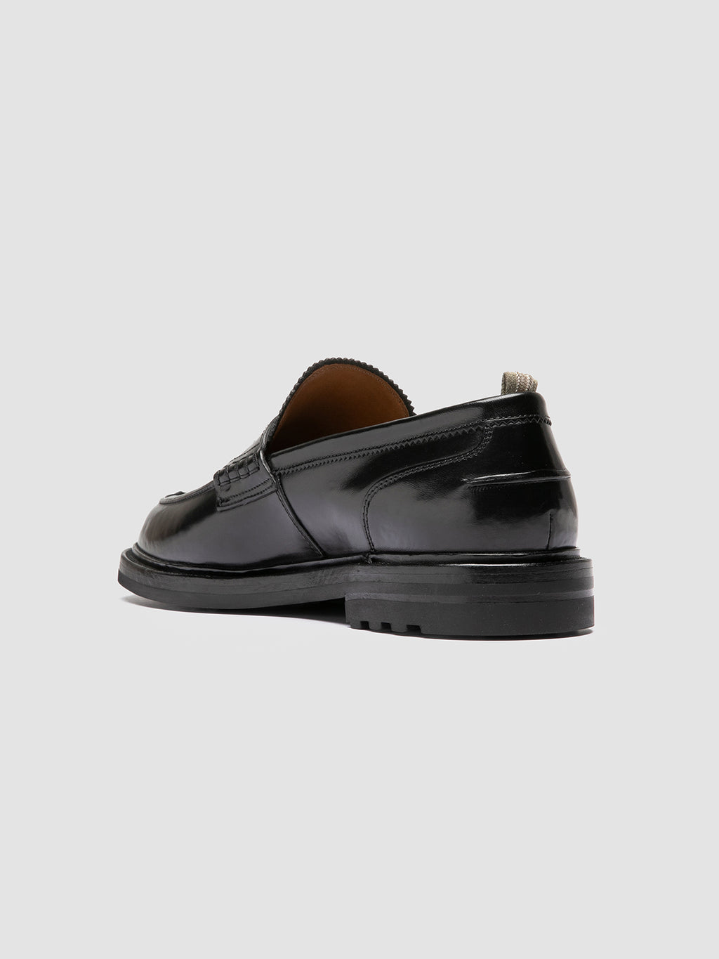 SAX FLEXI 001 - Mocassini Penny in Pelle Nera