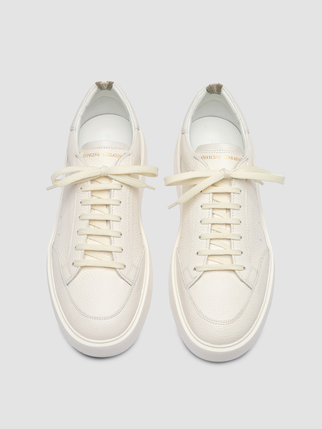 SEQUEL 001 - White Leather Sneakers Officine Creative - 2