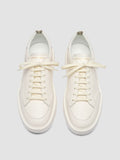 SEQUEL 001 - White Leather Sneakers Officine Creative - 2