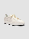 SEQUEL 001 - White Leather Sneakers Officine Creative - 3