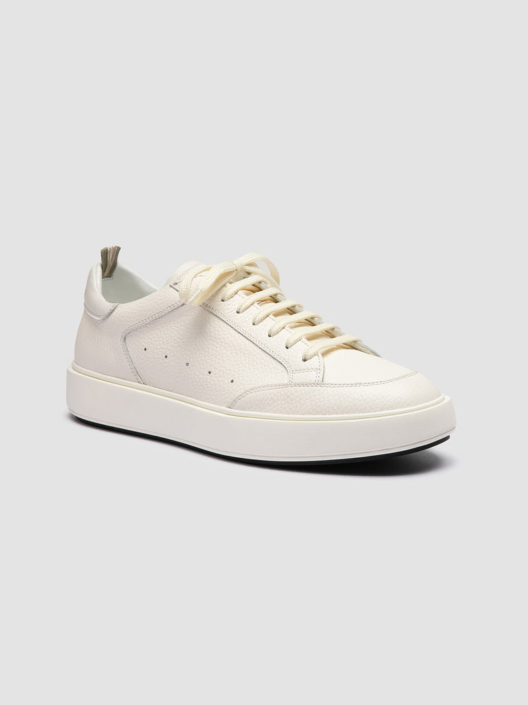 SEQUEL 001 - White Leather Sneakers Officine Creative - 3