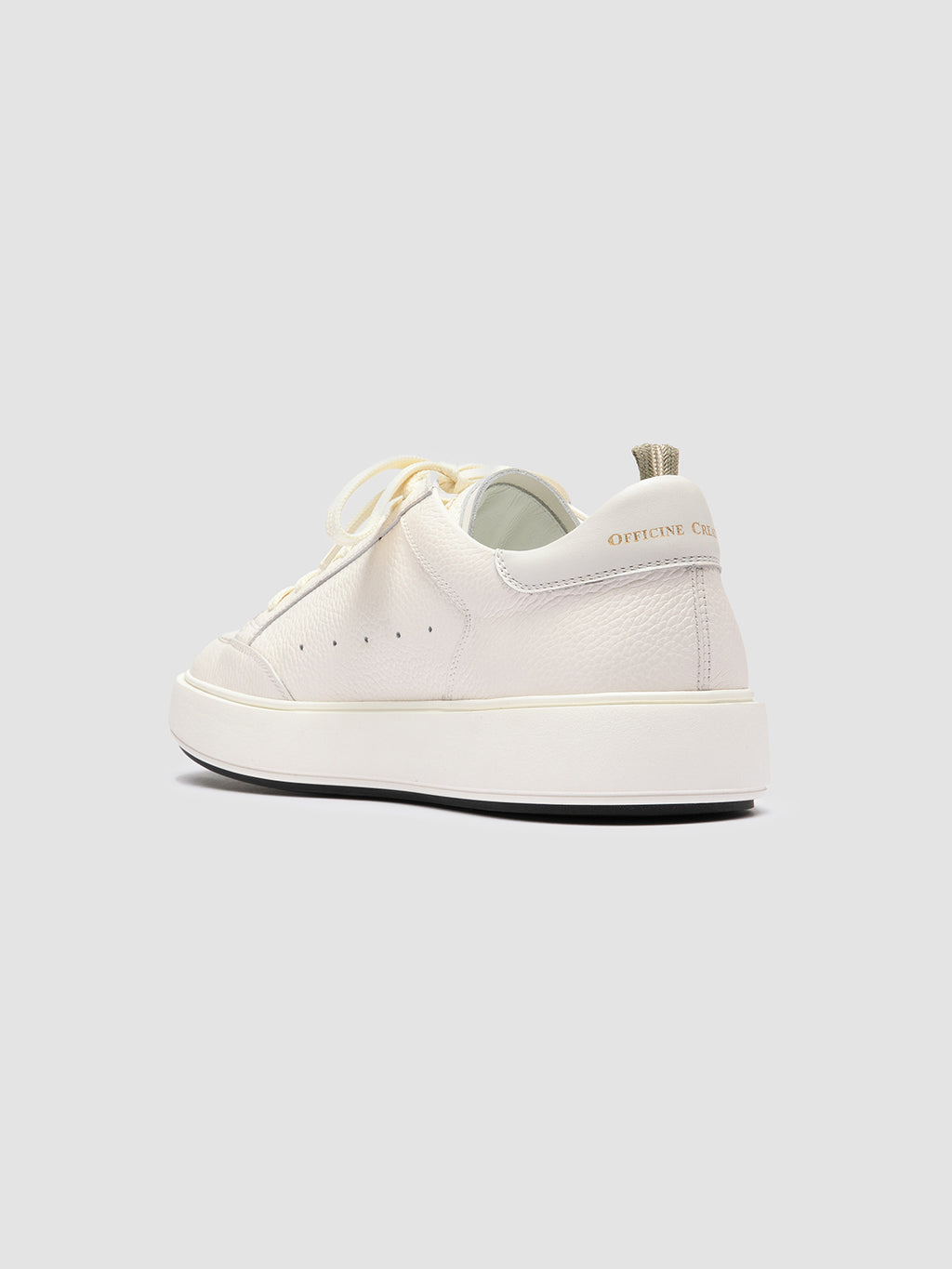 SEQUEL 001 - White Leather Sneakers Officine Creative - 4