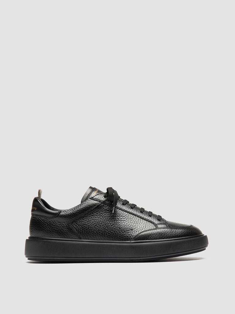 SEQUEL 001 - Sneaker Basse in Pelle Nera