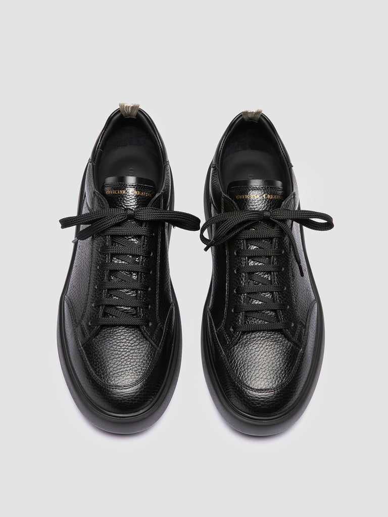 SEQUEL 001 - Sneaker Basse in Pelle Nera