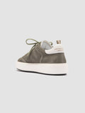 SEQUEL 101 - Green Suede Low-Top Sneakers