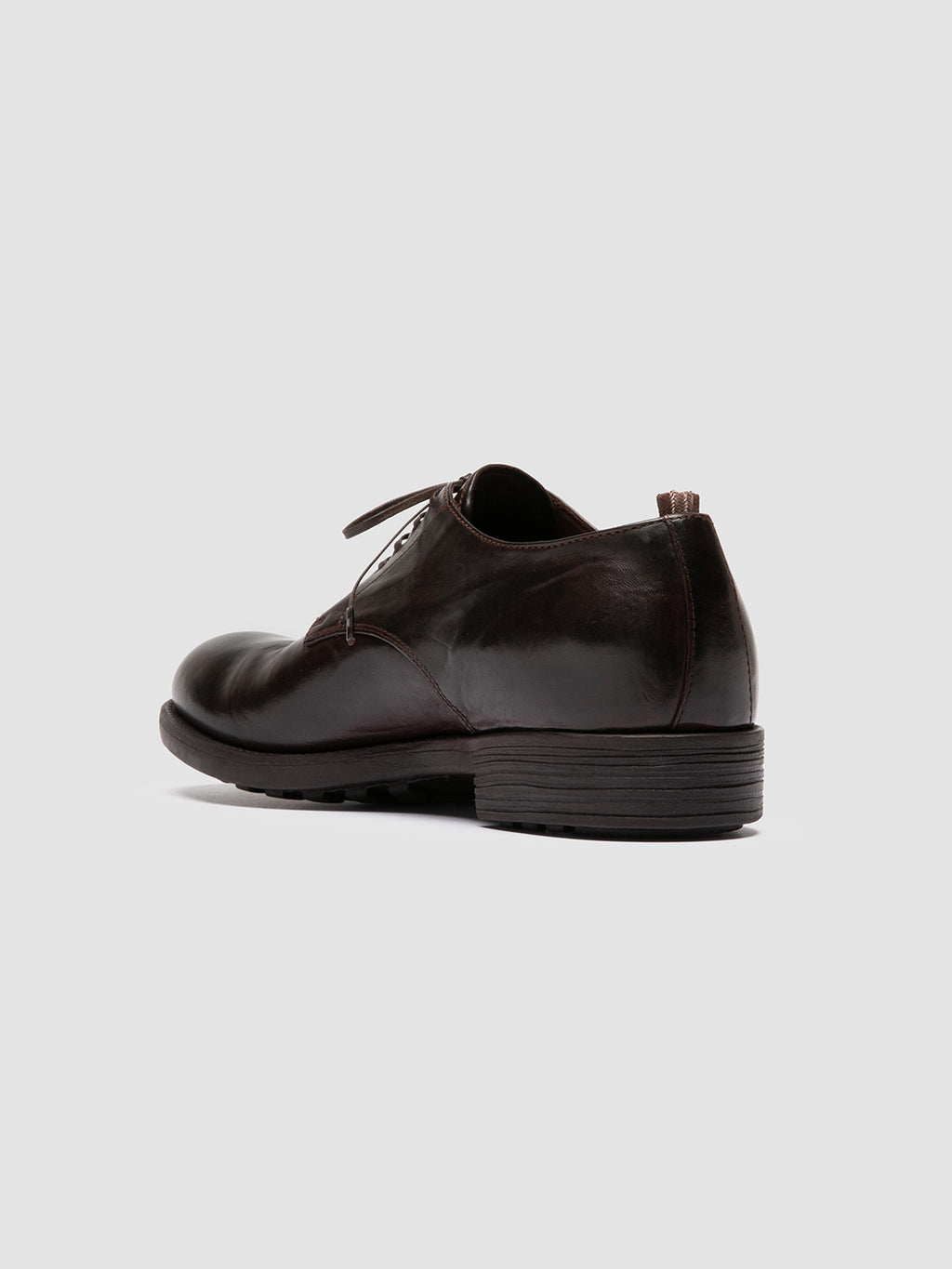 SERGEANT 001 - Brown Leather Derby Shoes Men Officine Creative - 4