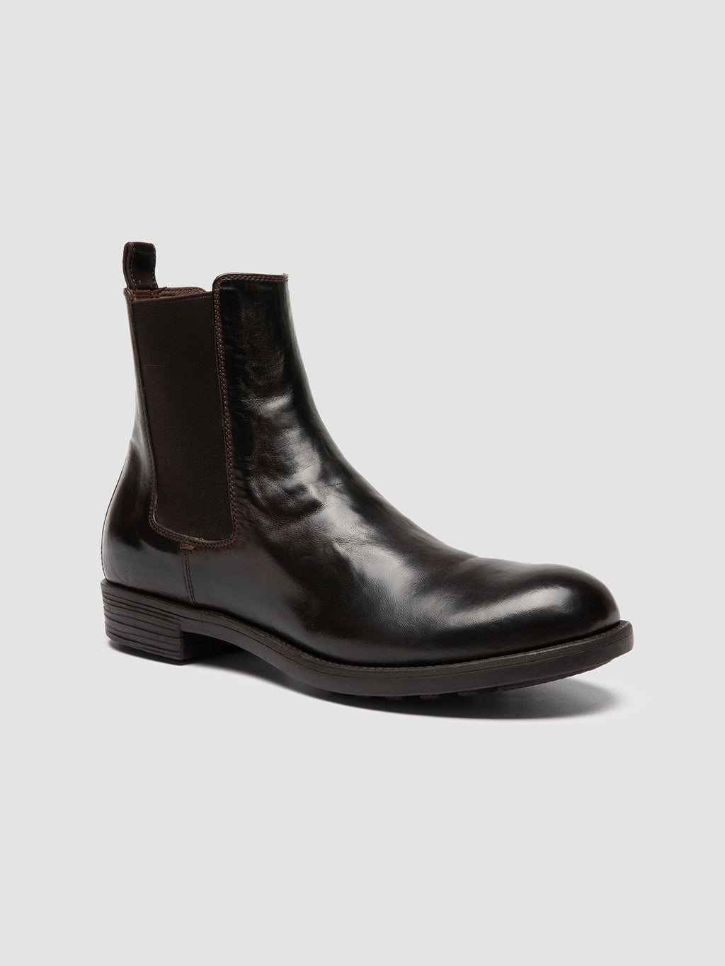 SERGEANT 006 - Brown Leather Chelsea Boots Men Officine Creative - 3