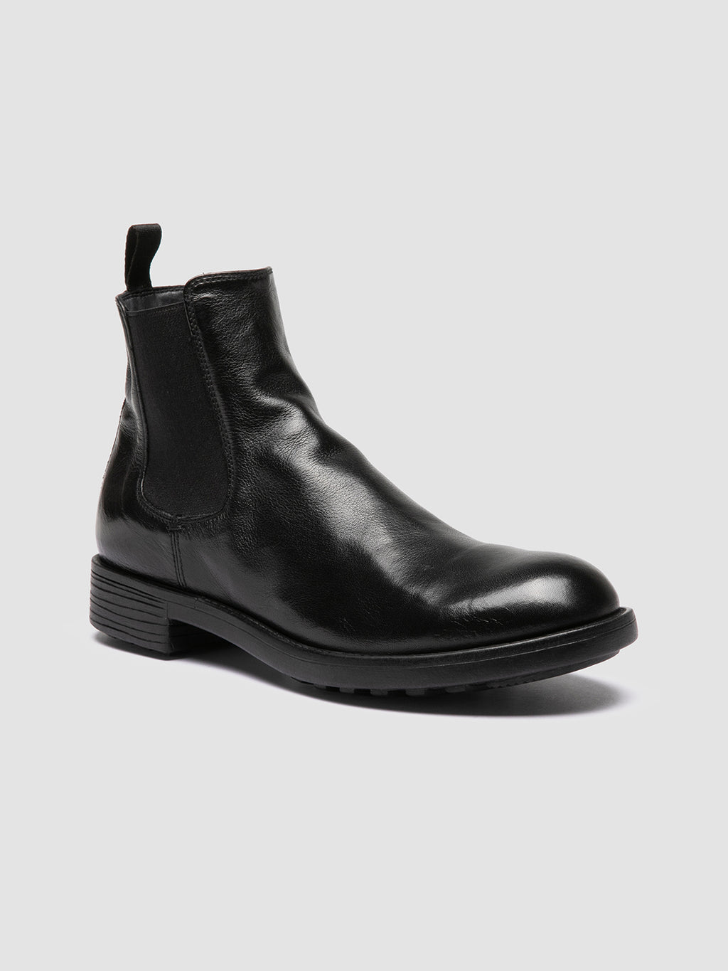 SERGEANT 102 - Black Leather Chelsea Boots Women Officine Creative - 3