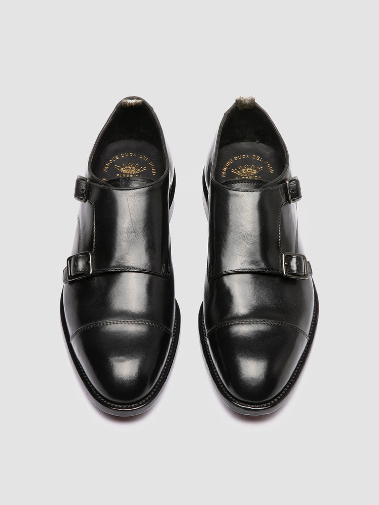 SIGNATURE 004 - Monk Strap in Pelle Nera