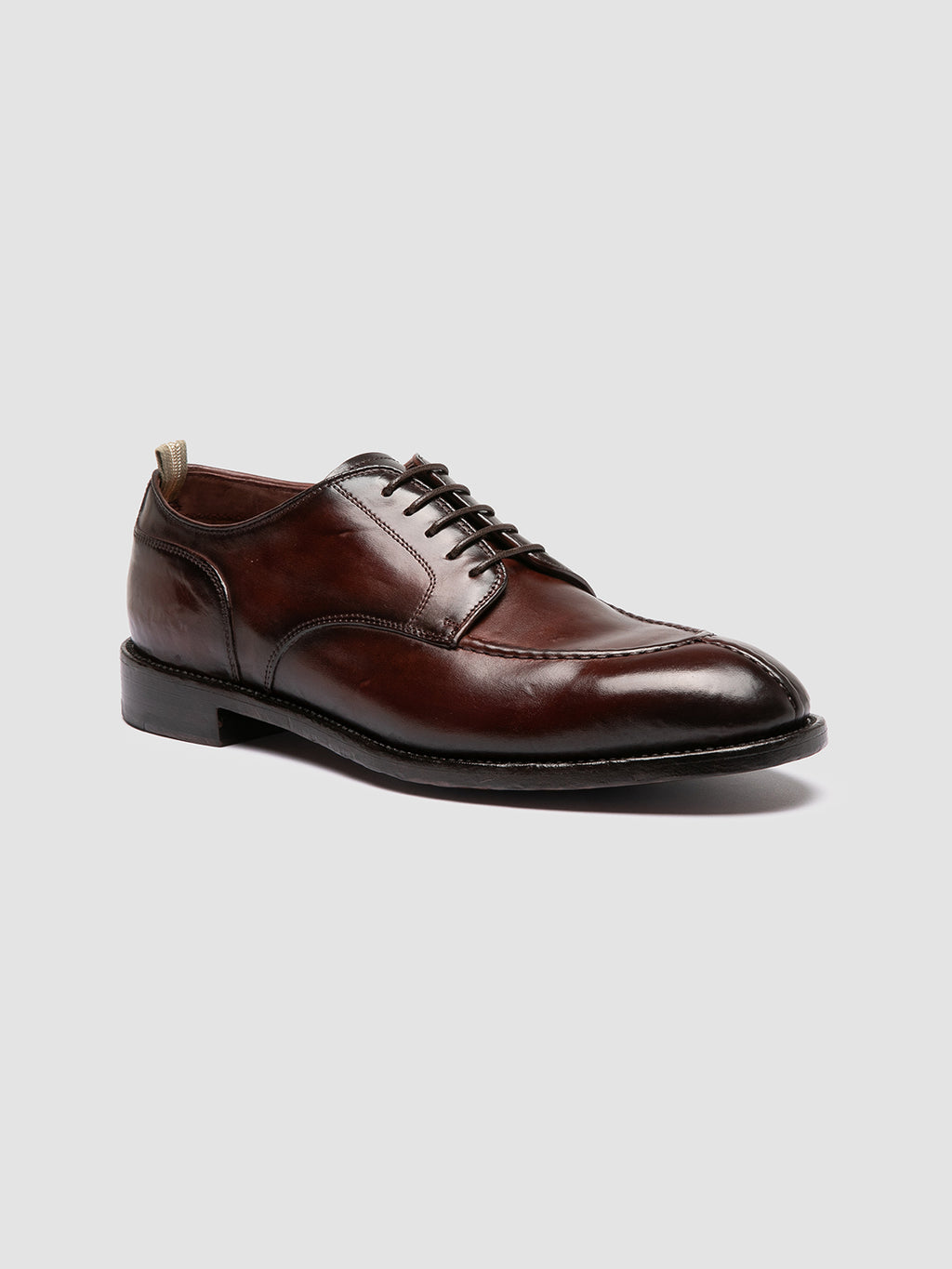 SIGNATURE 005 - Derby in Pelle Bordeaux