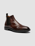 SILENT 003 - Brown Leather Chelsea Boots