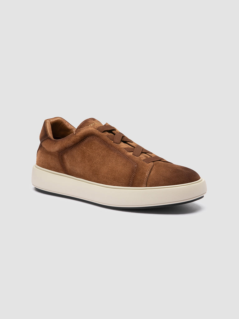 SLOUCH 001 - Brown Suede Sneakers