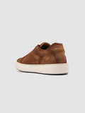 SLOUCH 001 - Sneakers in Pelle Scamosciata Marrone - thumb image 4,side view