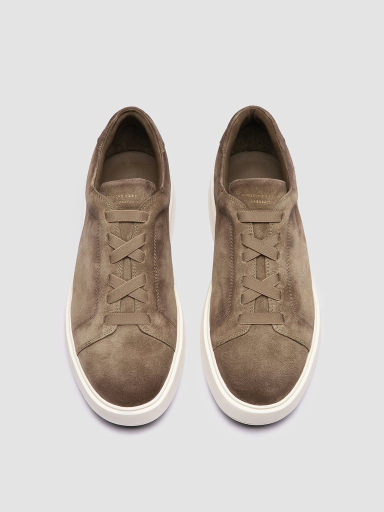 SLOUCH 001 - Taupe Suede Sneakers