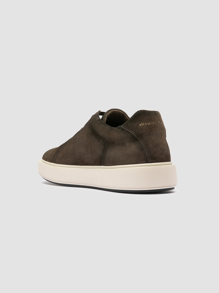 SLOUCH 001 - Green Suede Sneakers
