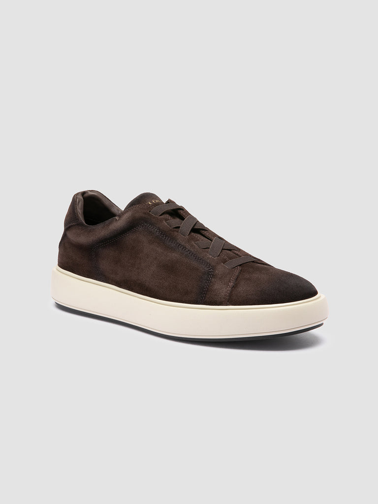 SLOUCH 001 - Brown Suede Sneakers