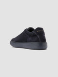 SLOUCH 001 - Navy Suede Sneakers Officine Creative - 4