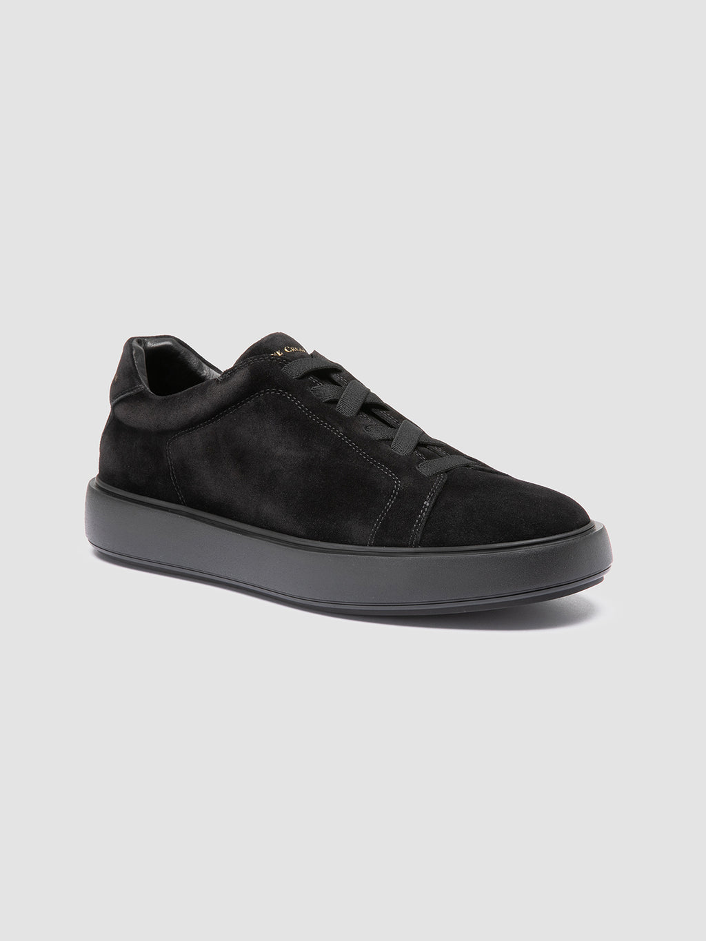 SLOUCH 001 - Black Suede Sneakers