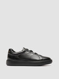 SLOUCH 001 - Sneaker Basse in Pelle Nera