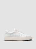 SLOUCH 101 - Sneaker Basse in Pelle Bianca