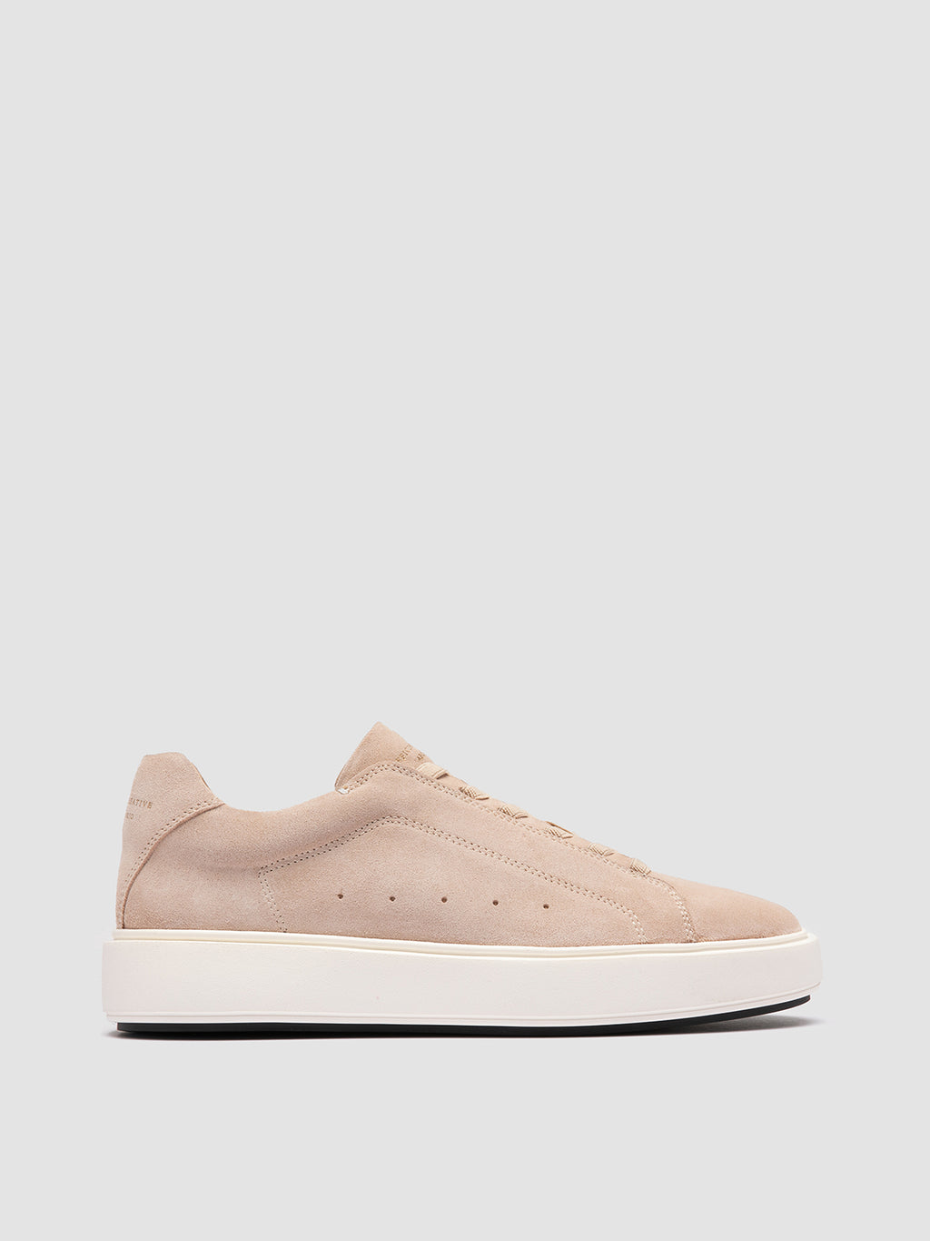 SLOUCH 101 - Sneaker Basse in Pelle Scamosciata Avorio