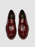 SOLITUDE 107 - Mocassini Penny in Pelle Bordeaux