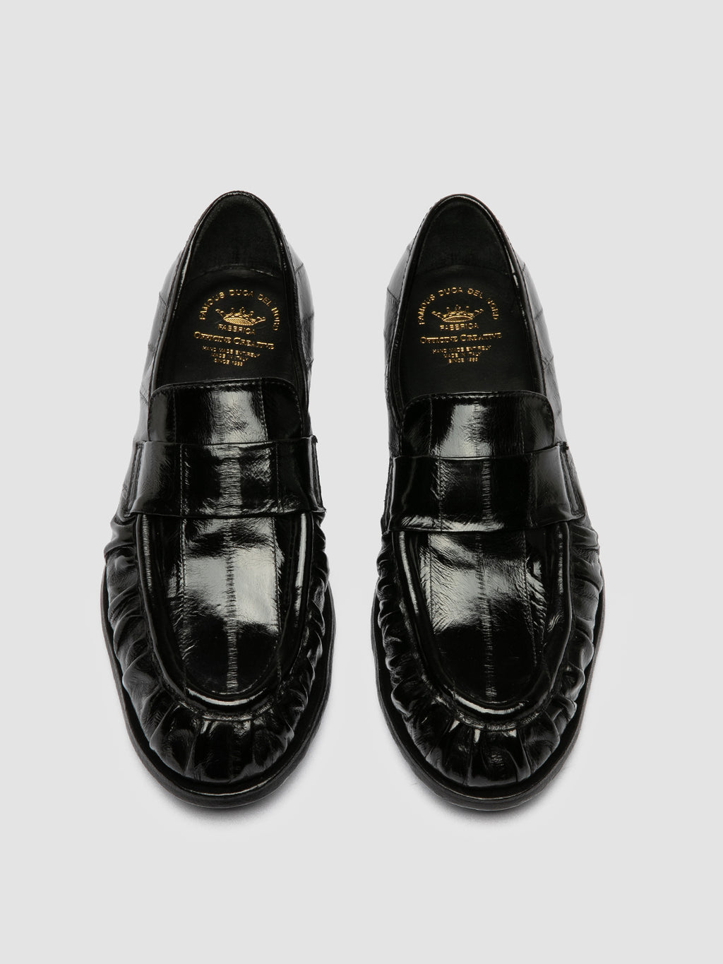SOLITUDE 107 - Mocassini Penny in Pelle Nera