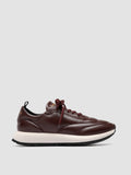 SOLSTICE 101 - Burgundy Leather Sneakers Officine Creative - 1