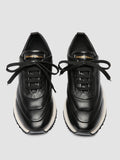 SOLSTICE 101 - Black Leather Sneakers Officine Creative - 2