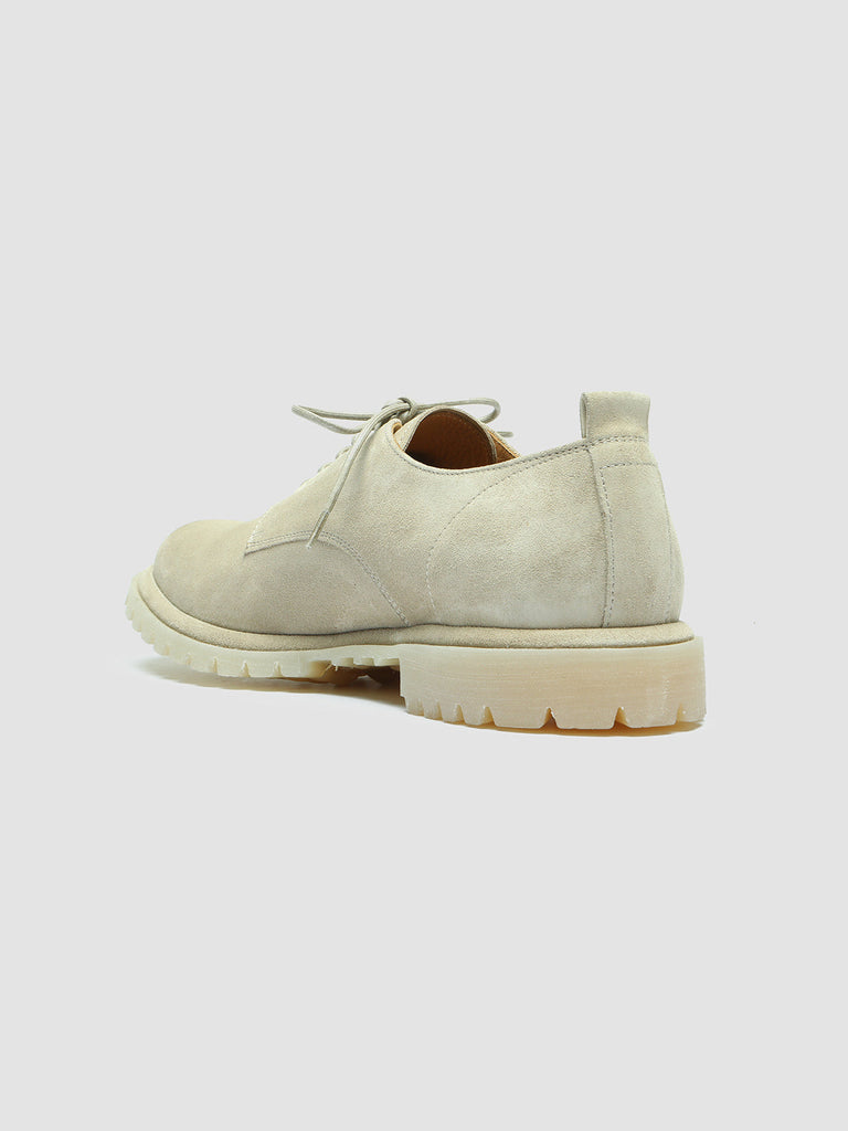 SPECTACULAR 001 - Taupe Suede Derby Shoes