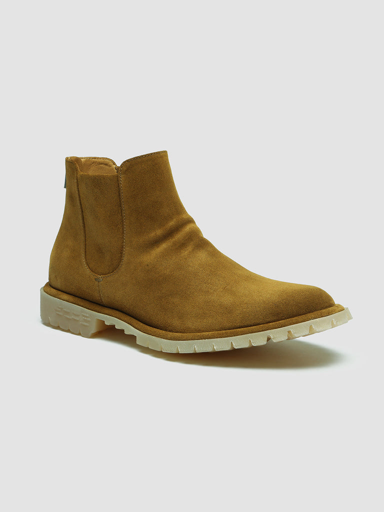 SPECTACULAR 004 - Brown Suede Zip Boots