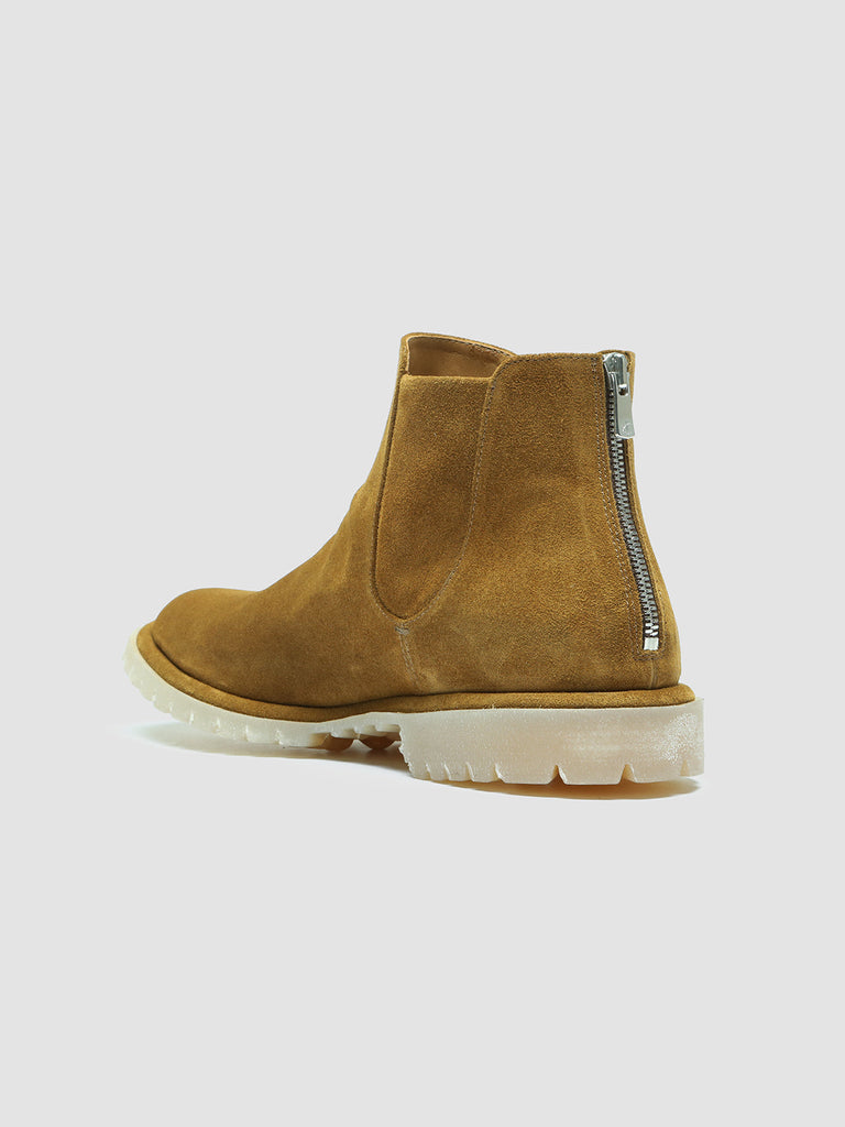 SPECTACULAR 004 - Brown Suede Zip Boots