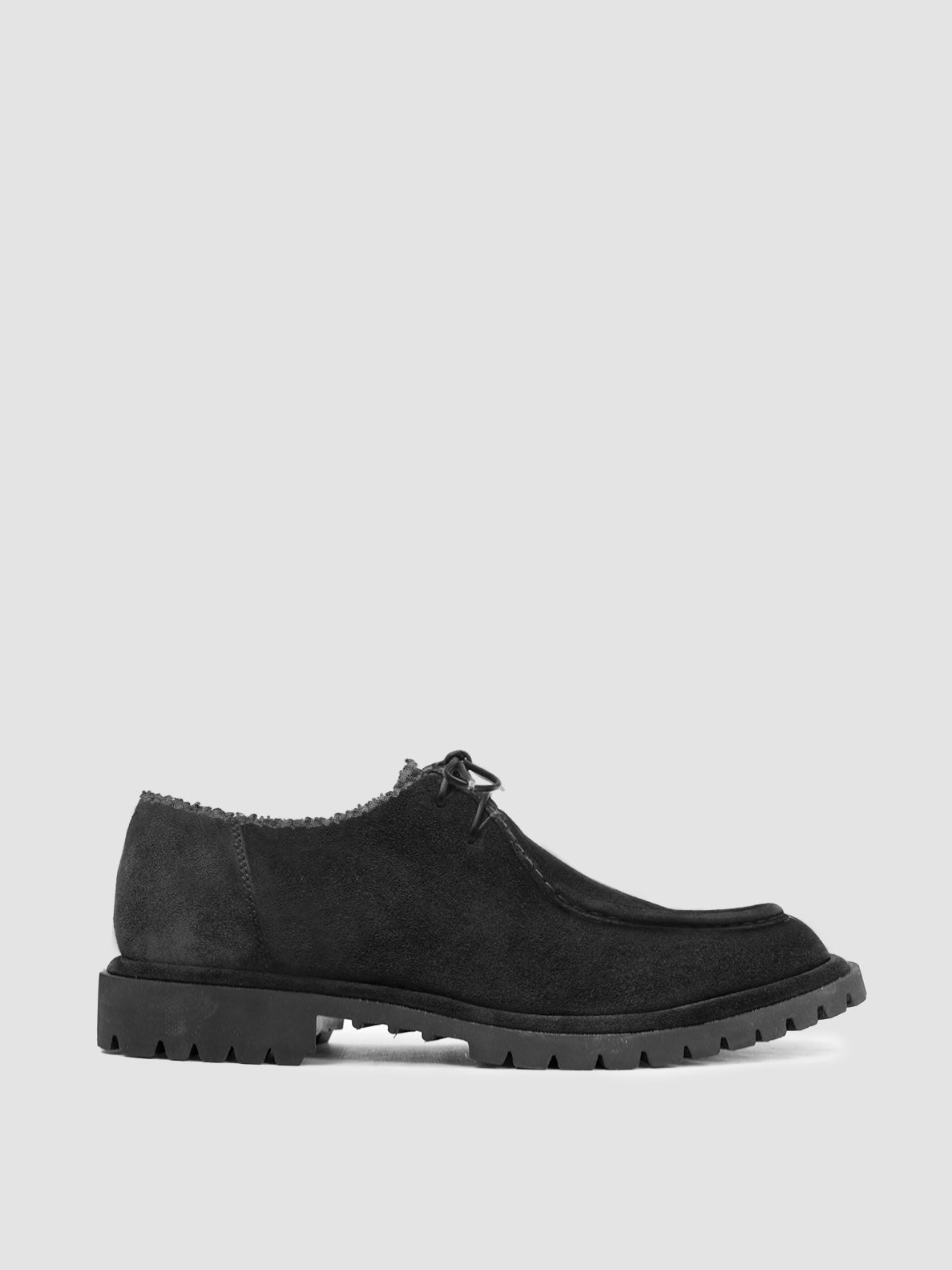 Officine Creative SPECTACULAR W 106 Derby in Pelle Scamosciata Nera