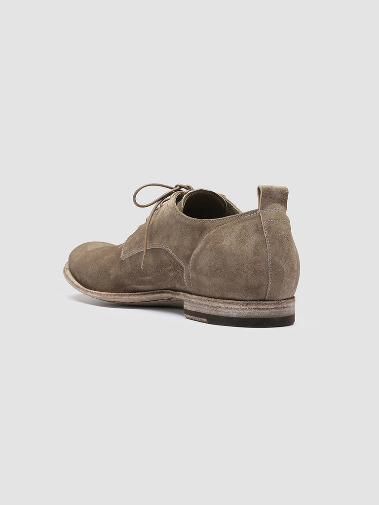 STEREO 003 - Taupe Suede Derby Shoes