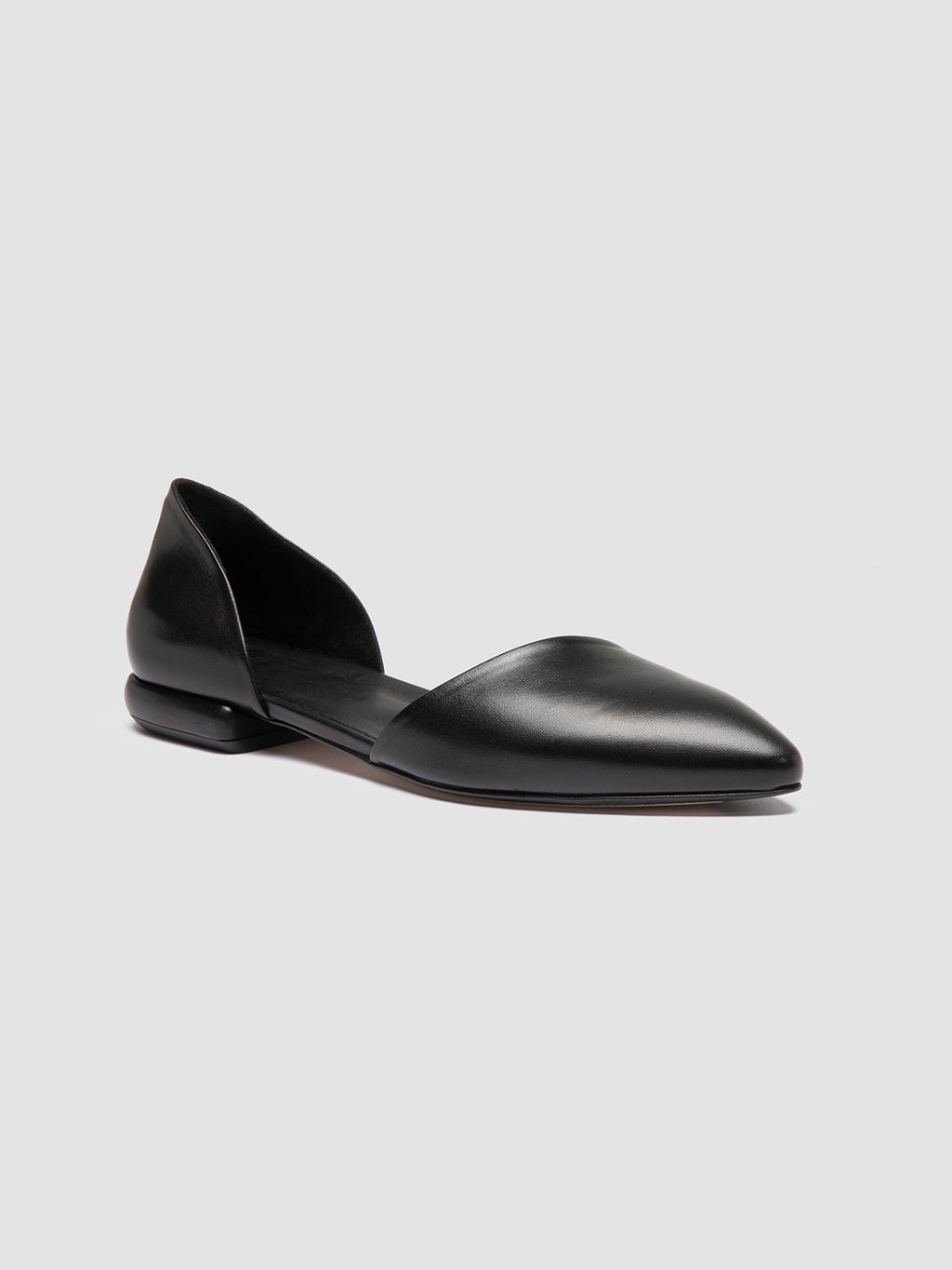 SUE 002 - Ballerine in Pelle Nera