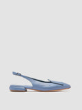 SUE 007 - Sandali Slingback in Pelle Blu