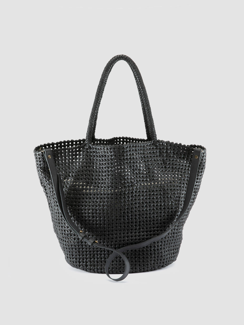 SUSAN 012 - Borsa a Spalla in Pelle Nera
