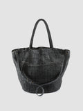 SUSAN 012 - Borsa a Spalla in Pelle Nera