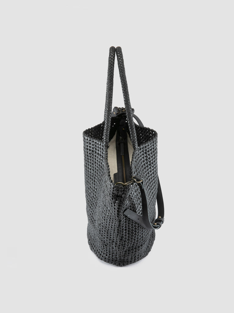 SUSAN 012 - Borsa a Spalla in Pelle Nera