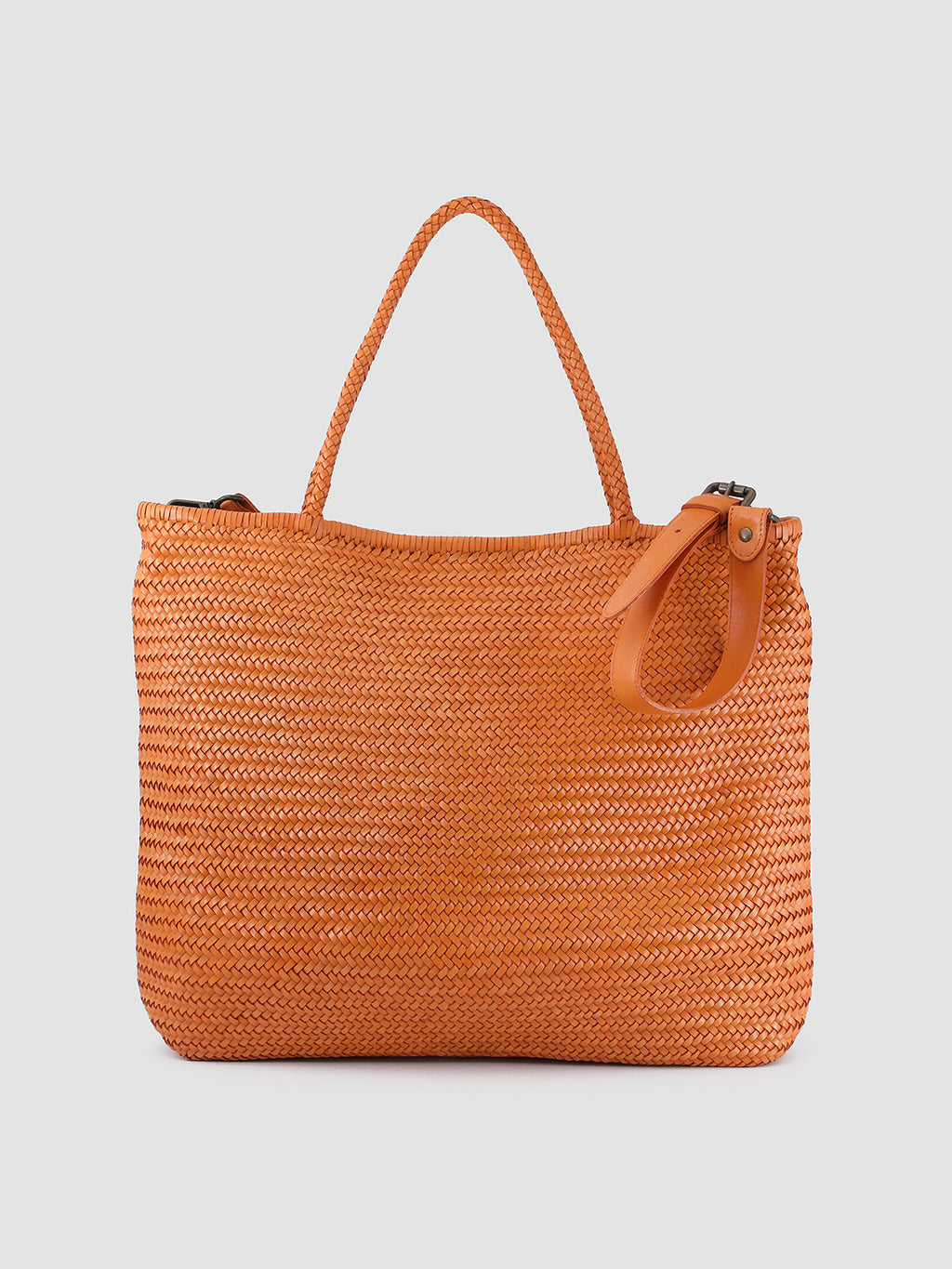 SUSAN 03 - Borsa a Spalla in Pelle Arancione