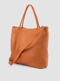 SUSAN 03 - Borsa a Spalla in Pelle Arancione