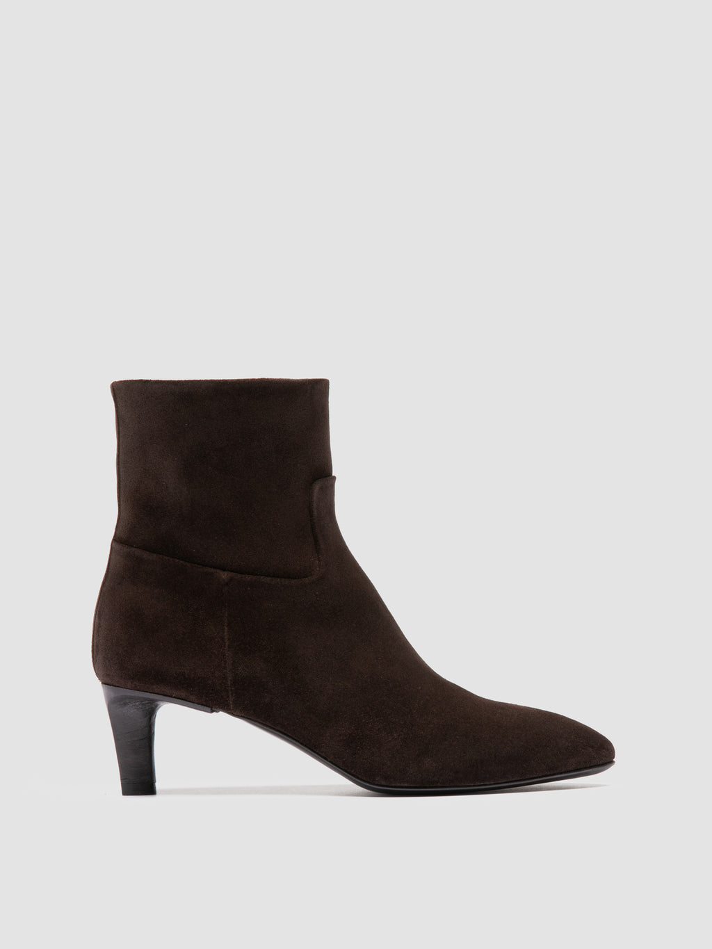 SUZY 005 - Brown Suede Zipped Boots Officine Creative - 1