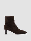 SUZY 005 - Brown Suede Zipped Boots Officine Creative - 1