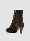 SUZY 005 - Brown Suede Zipped Boots Officine Creative - 4