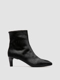 SUZY 008 - Black Leather Zipped Boots Officine Creative - 1