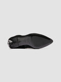 SUZY 008 - Black Leather Zipped Boots Officine Creative - 5