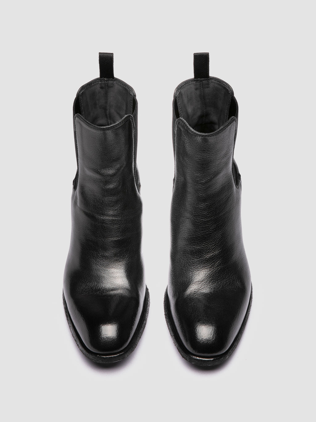 SYDNE 001 - Black Leather Chelsea Boots