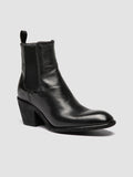 SYDNE 001 - Black Leather Chelsea Boots