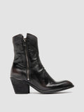 SYDNE 018 - Stivali con Zip in Pelle Nera