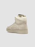 THE ANSWER 108 - Off White Nubuck High Top Sneakers Women Officine Creative - 4